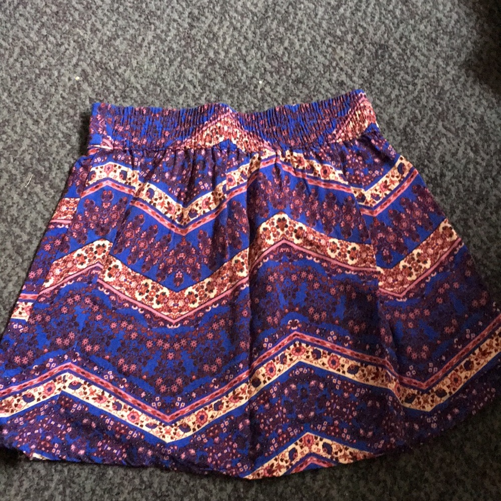 Forever 21 Tribal Mini Skirt